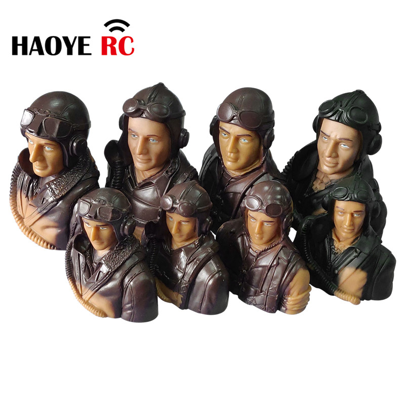 Tech Computer Accessories - Haoye 1 Pc 1/6 1/5 スケール民間パイロットフィギュア帽子おもちゃモデル