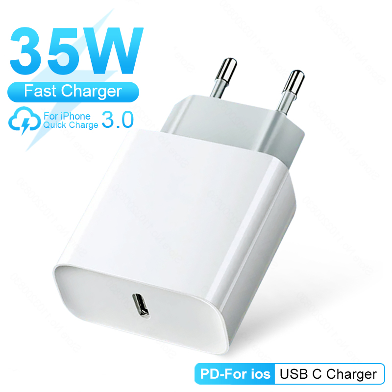 Tech Accessories Apple - For Apple iPhone用急速充電器,35w,13 12 11 15