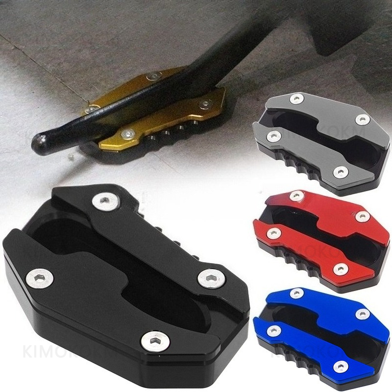 Tech Accessories 2022 - オートバイキックスタンドフットサイドスタンド延長パッドヤマハ TMAX560 テックマックス 2022 2023 2024
