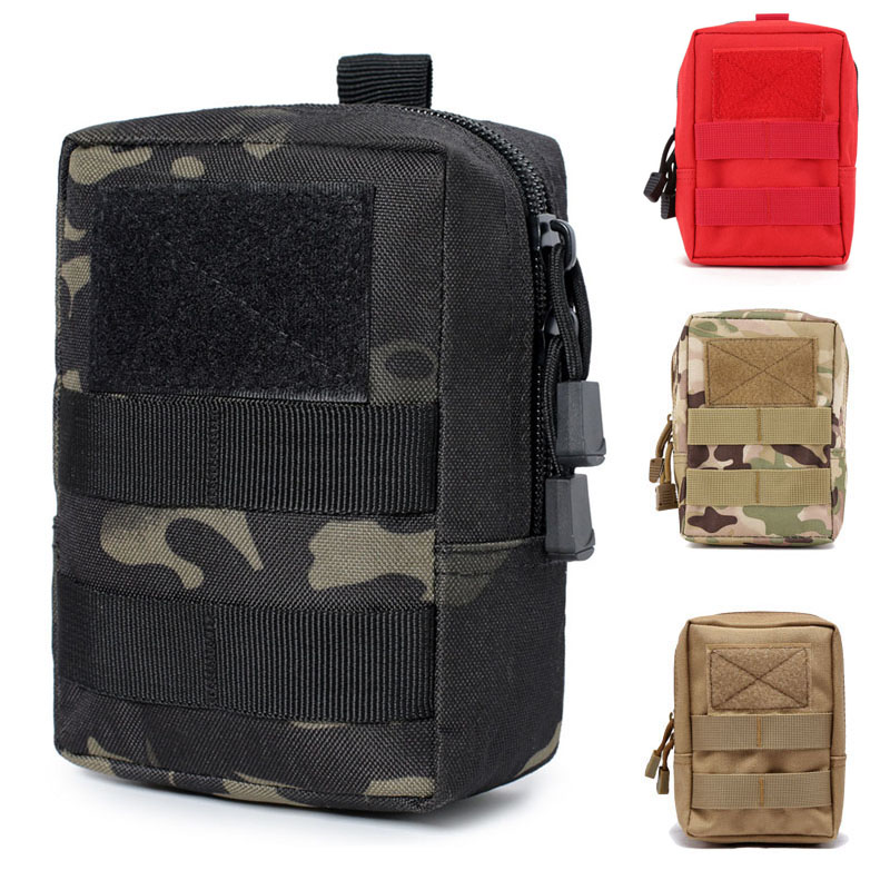 Tech Accessories Pouch - 小型タクティカルポーチ モールユーティリティポーチ アウトドアハイキングハンティングバックパックベストアクセサリーバッグ コンパクトEDCパック