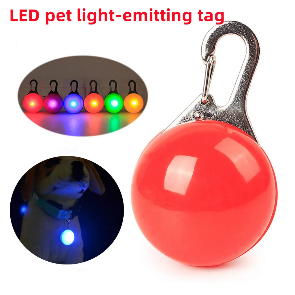 Tech Dog Accessories - ペット犬用首輪ペンダント夜間安全ペンダントペット発光LEDナイトライト首輪ペット犬用品犬用首輪紛失防止ペンダント