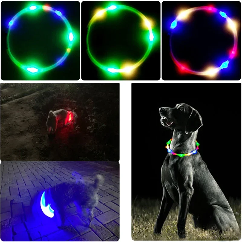 3 モード犬 Luminou 充電首輪 Led Usb 猫シ - Tech Dog Accessories のレビューと価格