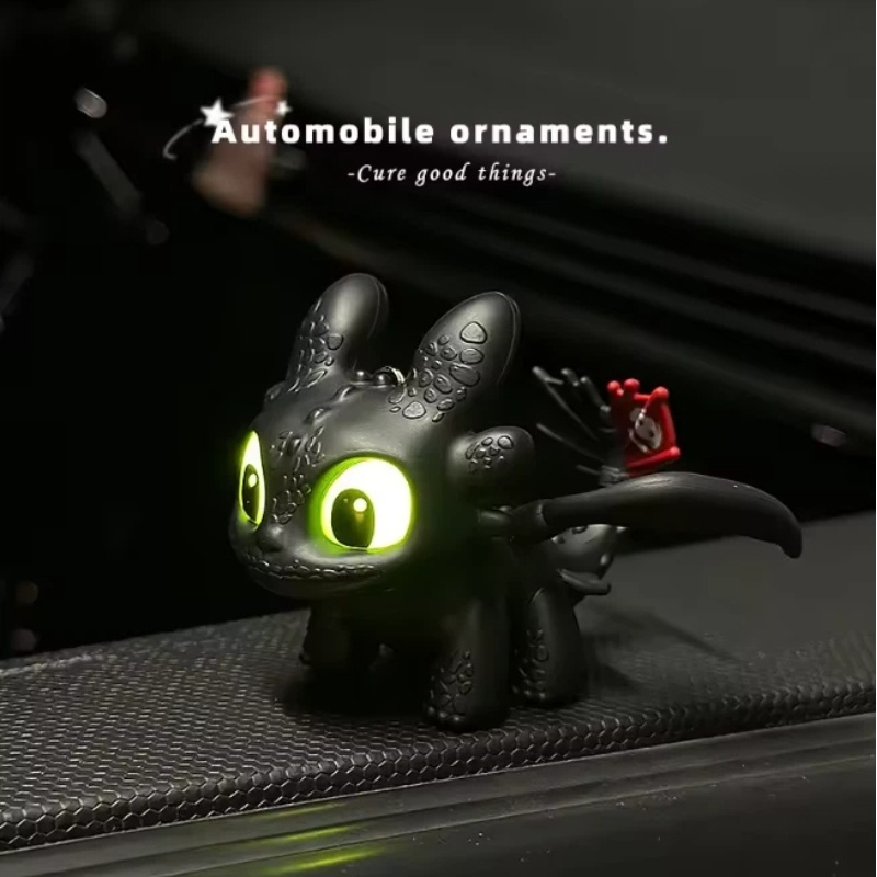 本物のかわいい光る歯のない車内装飾品、ナイトフューリーウィン - Tech Car Accessories のレビューと価格
