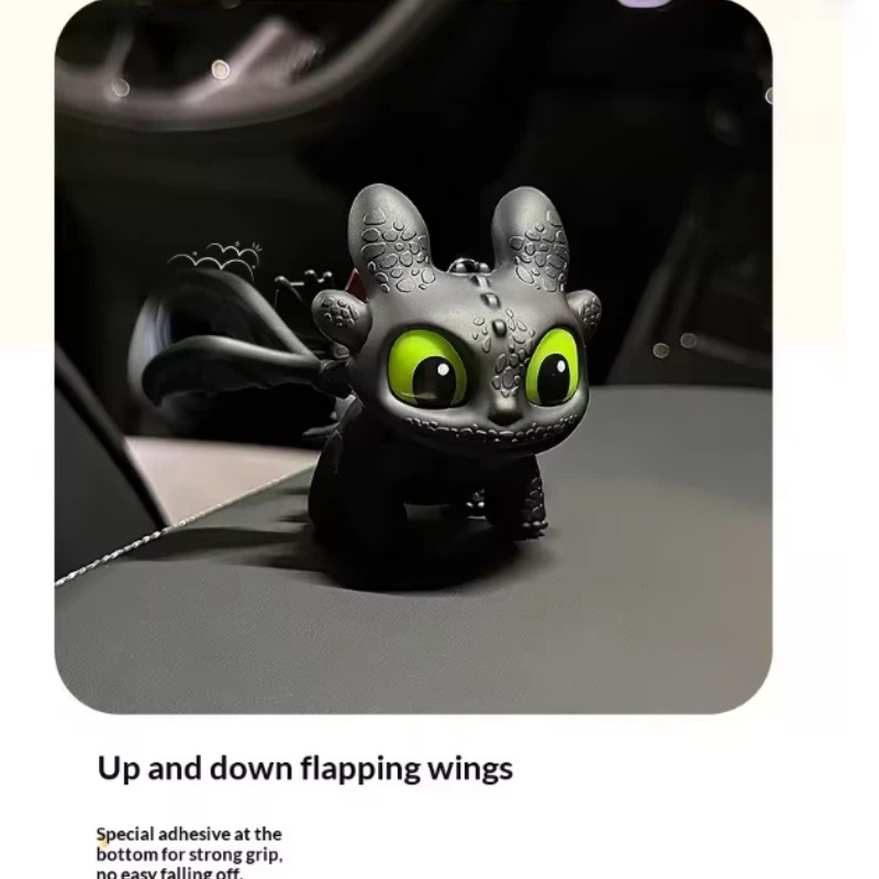 本物のかわいい光る歯のない車内装飾品、ナイトフューリーウィン - Tech Car Accessories のレビューと価格