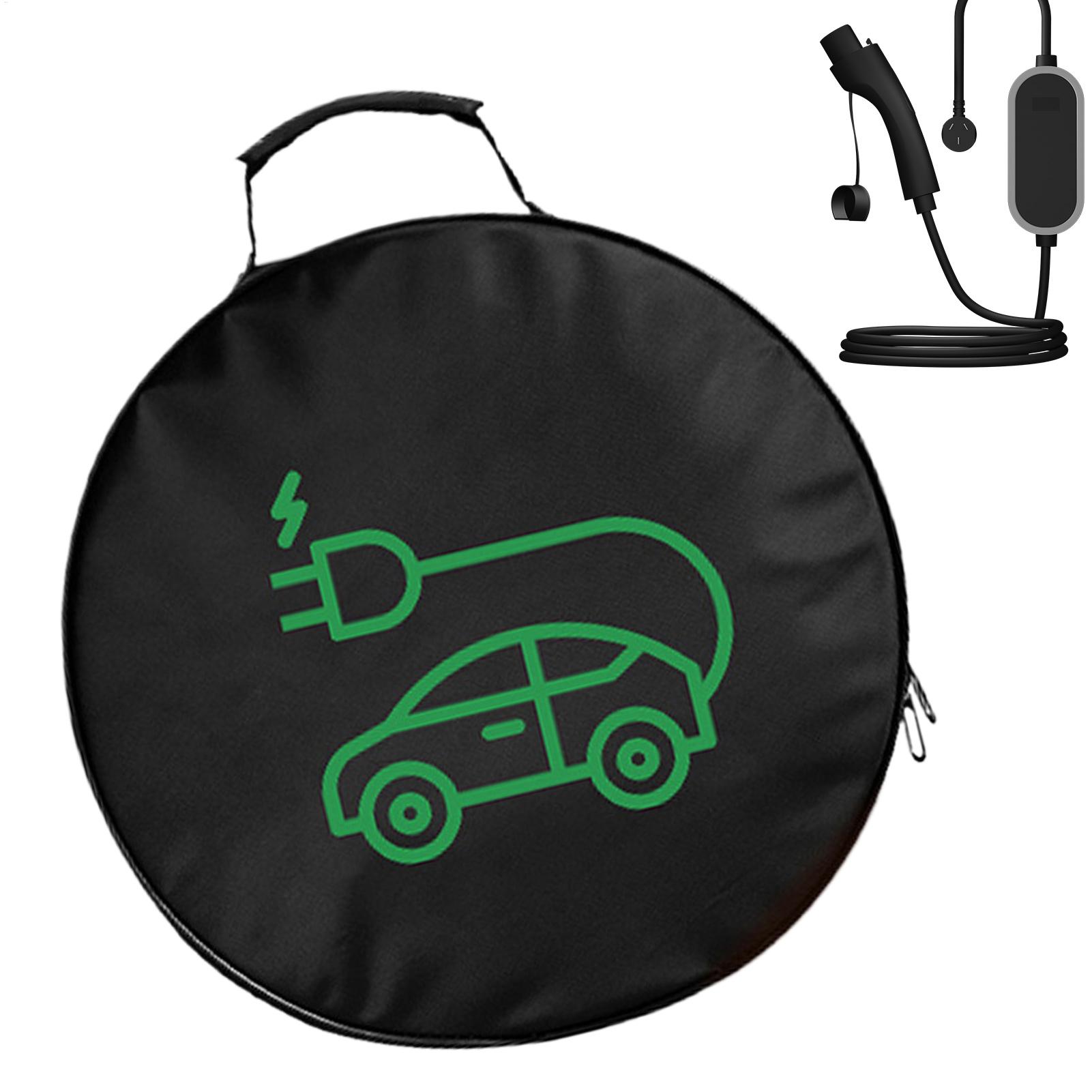 EV充電ケーブル収納バッグ電気自動車充電器ボックス充電オーガ - Cable Organizer Bag のレビューと価格