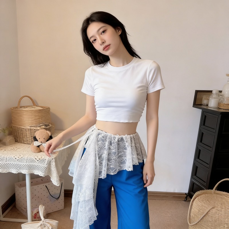 ヒップホップダンスレースウエストバンド女性 Y2K パンク不 - Tech Wear Accessories のレビューと価格
