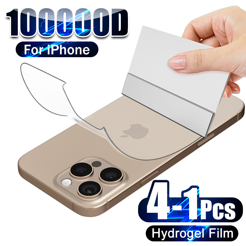 4-1 個バックヒドロゲルフィルム iPhone 16 15 - Tech Accessories Apple のレビューと価格