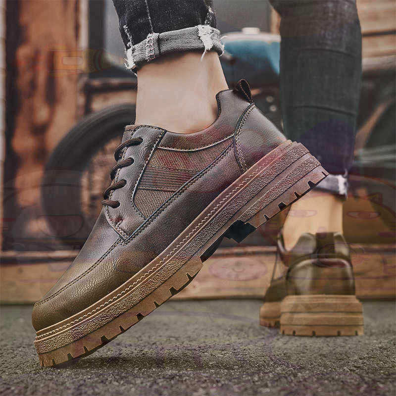 ダーク天然皮革ファッショントレーナーテニスメンズスニーカーフ - Tech Accessories For College のレビューと価格