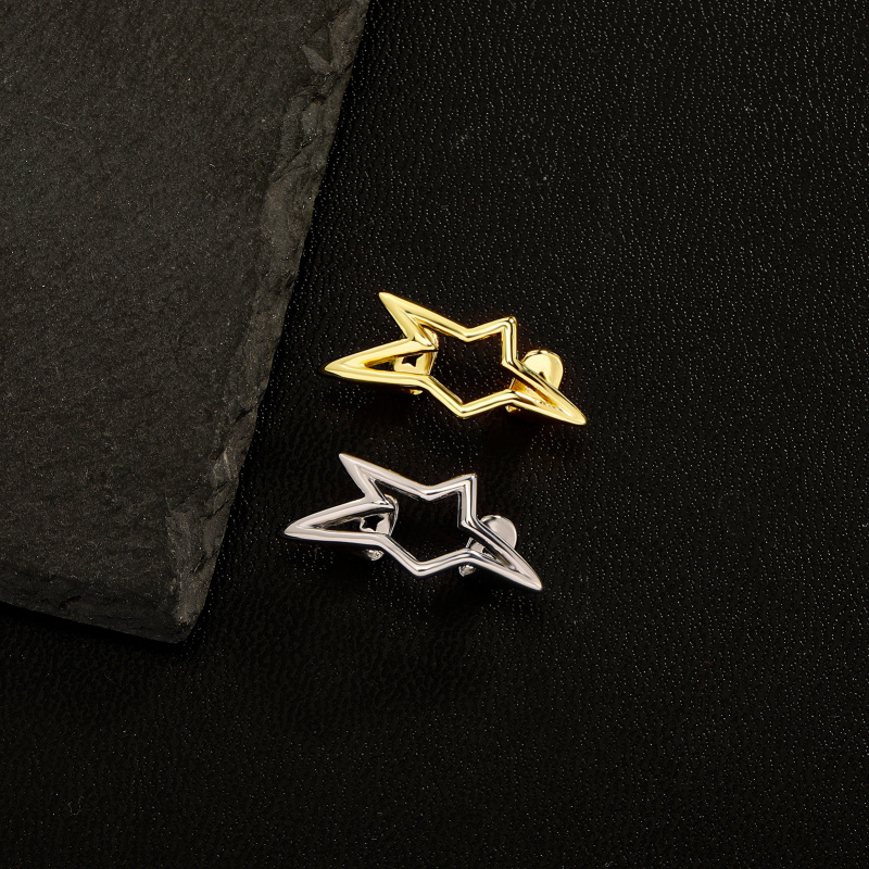 Y2K サイバーパンク光沢のある幾何学的な星五芒星歯キャップ - Y2K Tech Accessories のレビューと価格