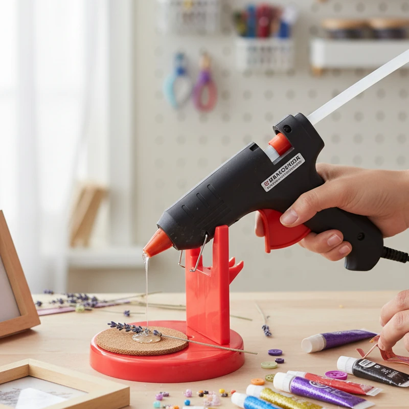 滴下防止グルーガンスタンド、こぼれ防止、耐久性のあるホルダー - Tech Accessories Holder のレビューと価格