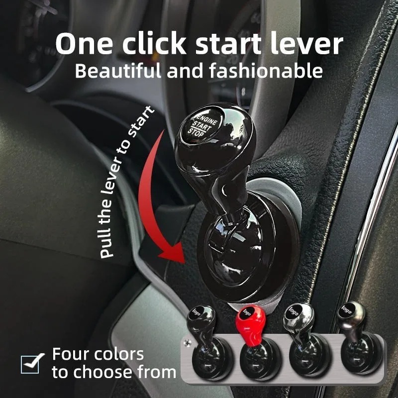 レトロジョイスティック装飾車ワンタッチスタートボタンプッシュ - Tech Car Accessories のレビューと価格