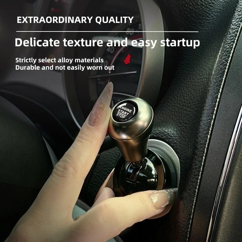レトロジョイスティック装飾車ワンタッチスタートボタンプッシュ - Tech Car Accessories のレビューと価格