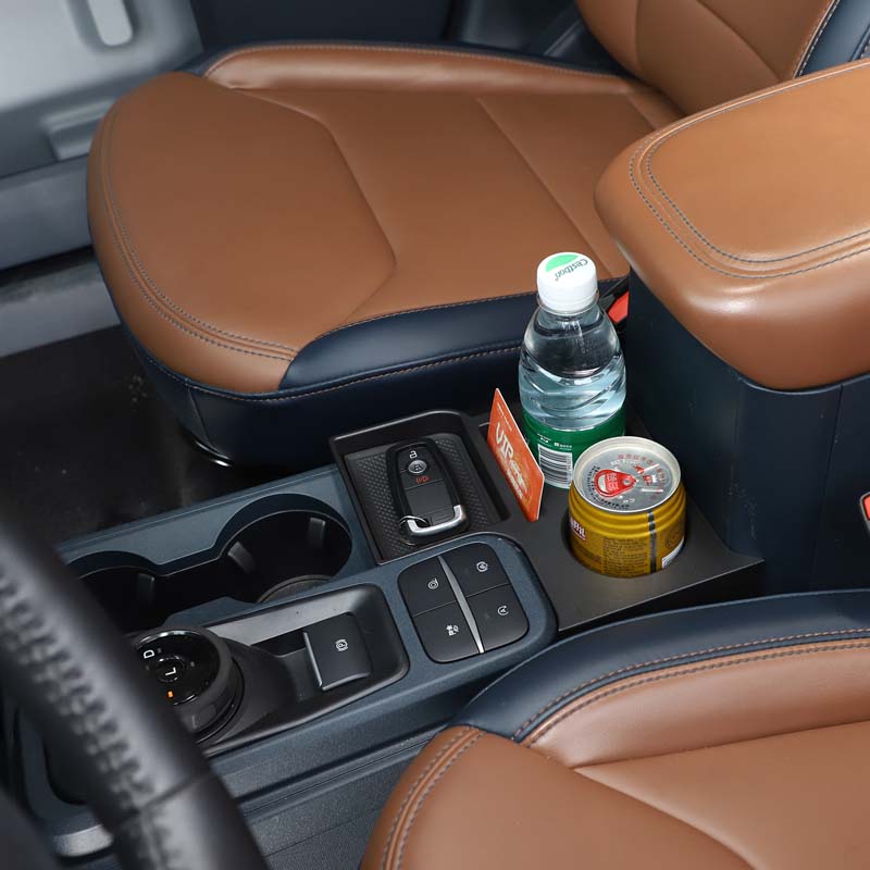 カーセンターコンソール収納ボックスカップホルダーオーガナイザ - Tech Car Accessories のレビューと価格