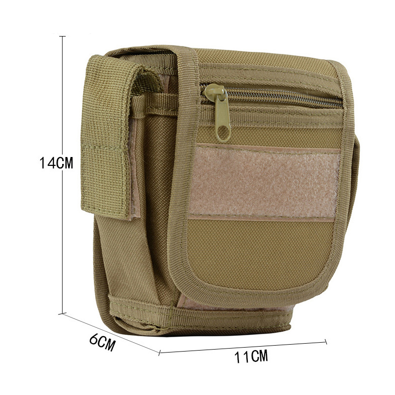 EDC モールタクティカルポーチ ウエストパック コンパクト - Tech Accessories Pouch のレビューと価格