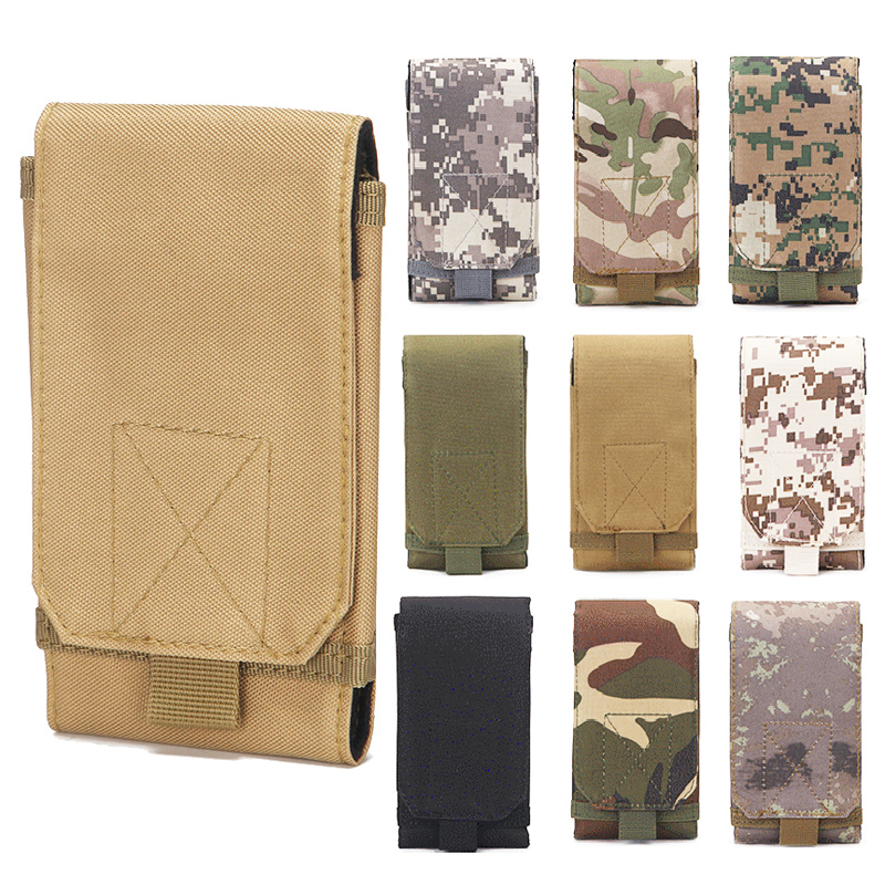 6インチ戦術迷彩携帯電話ポーチMOLLEユニバーサルランニン - Tech Wear Accessories のレビューと価格