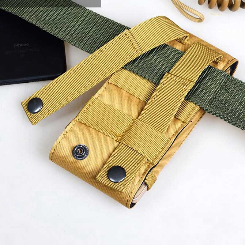6インチ戦術迷彩携帯電話ポーチMOLLEユニバーサルランニン - Tech Wear Accessories のレビューと価格