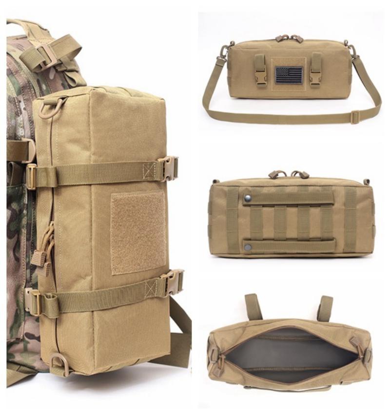 タクティカルナイロンバックパック,トラベルパック,キャンプ用 - Tech Accessories Pouch のレビューと価格