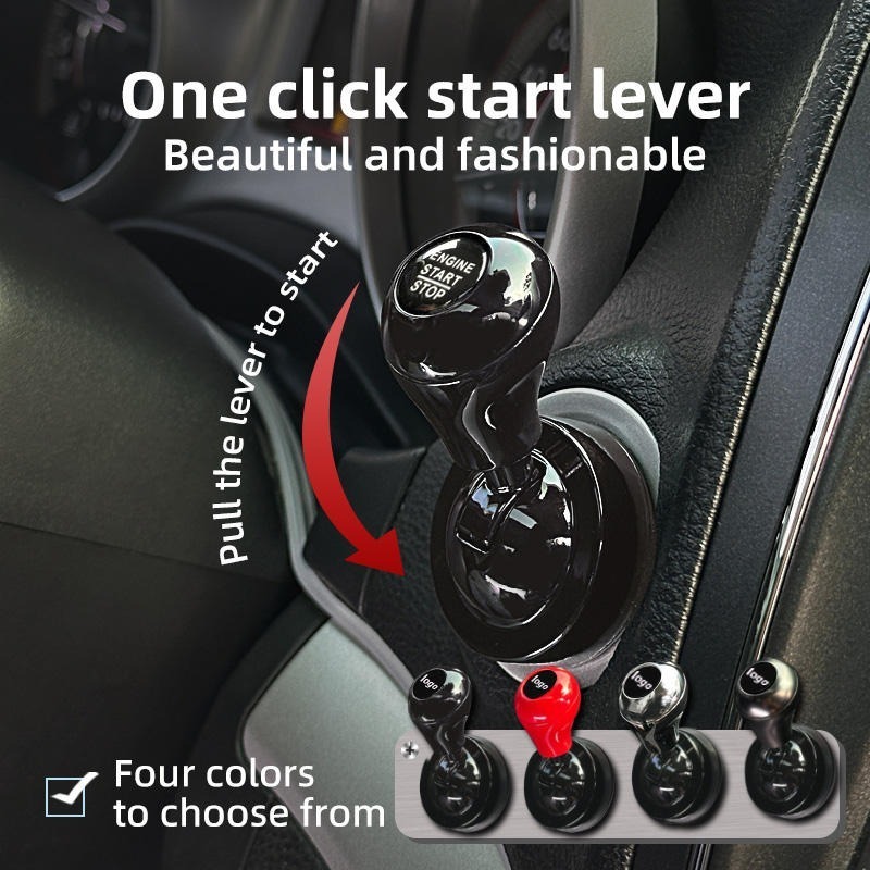 ワンタッチスタートボタン付きプッシュスタートロッカーレバーレ - Tech Car Accessories のレビューと価格