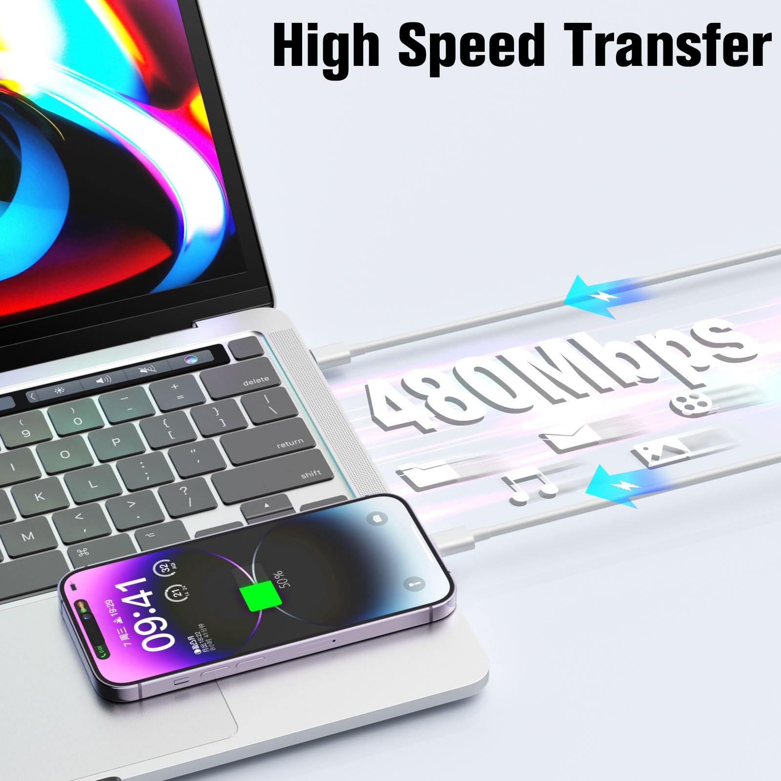 急速充電ケーブルタイプC,Apple,電話アクセサリー,pd - Tech Accessories Apple のレビューと価格