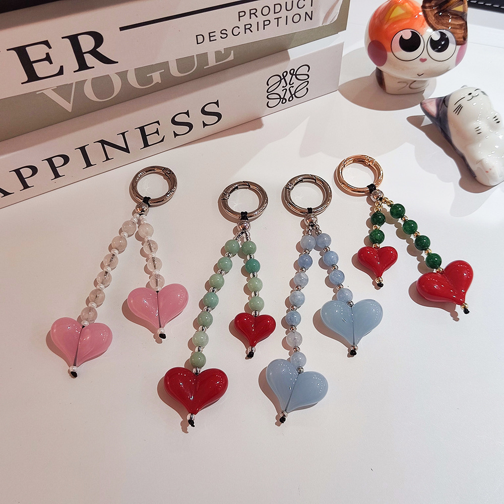HERLOOK バッグチャーム 女性用 ビッグラブハート キ - Y2K Tech Accessories のレビューと価格