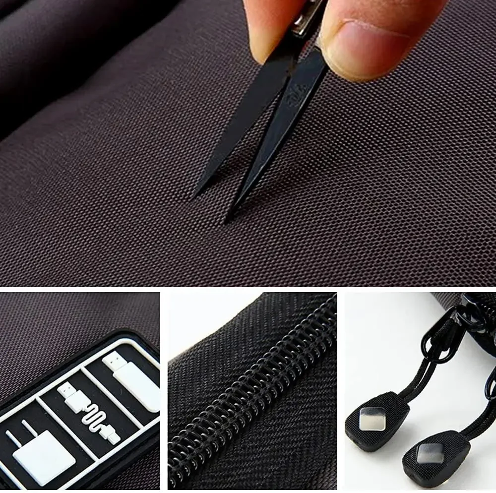 ケーブルオーガナイザー収納バッグシステムキットケース USB - Cable Organizer Bag のレビューと価格